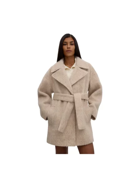 Trencz Estro wiązany beżowy