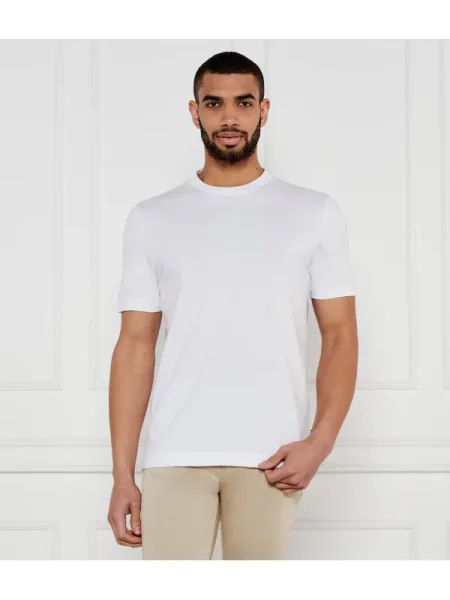 BOSS BLACK Tricou H-Taut 81 alb