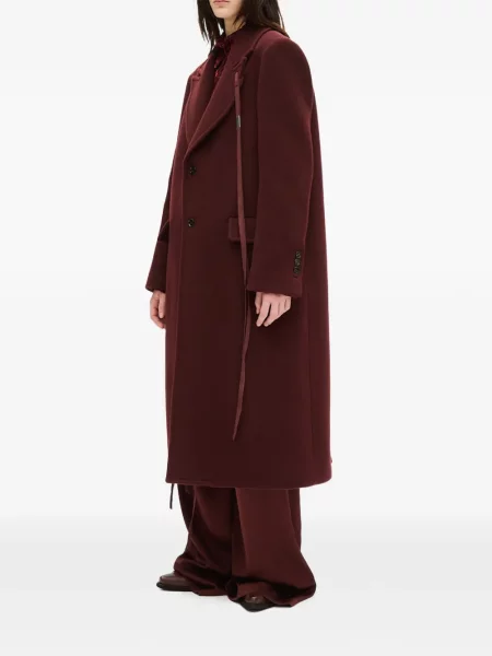 Palton Ann Demeulemeester roșu