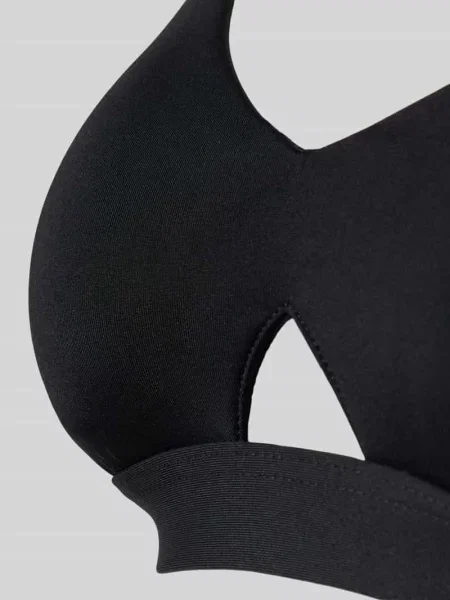 Góra bikini z regulowanymi ramiączkami Seafolly czarny