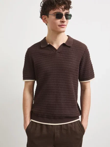 Medicine polo majica rjava