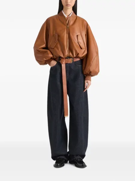 Decupat geanta de piele Givenchy maro