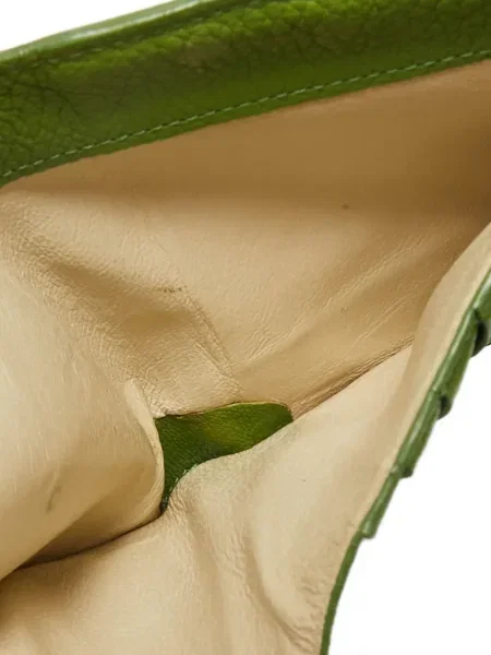 Portofel Tumi din piele verde