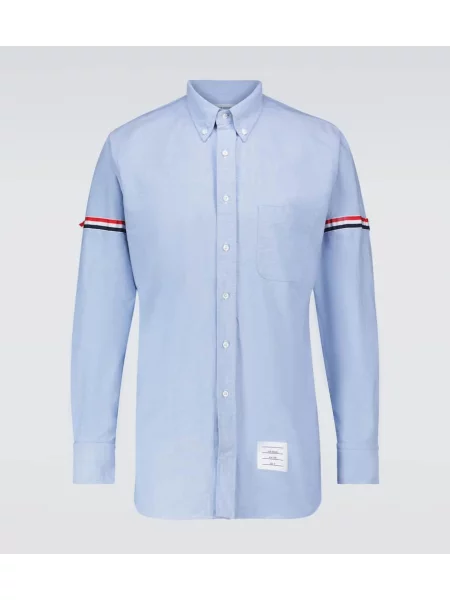 Cămașă Thom Browne albastru