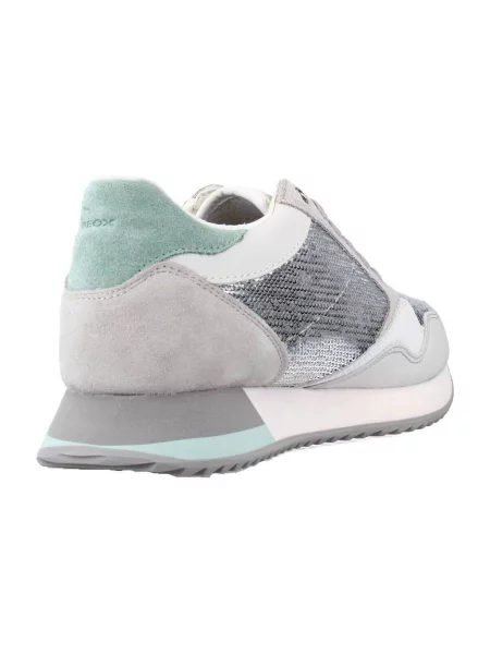 Sneakerși Geox gri