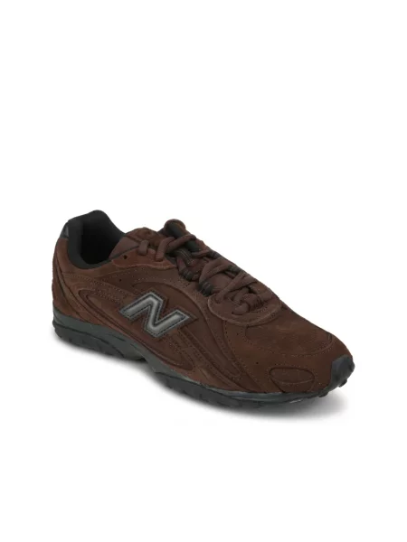 Sneakersy New Balance skórzane brązowe