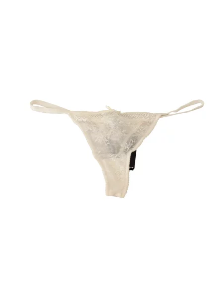 Stringi Dolce And Gabbana koronkowe czarne