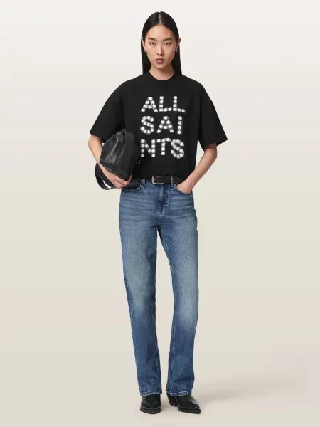 Футболка All Saints черная
