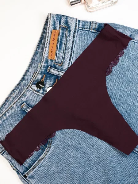 ISSA Plus Труси Текстиль фіолетовий