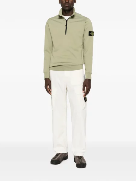 Pulover Stone Island cu strasuri verde