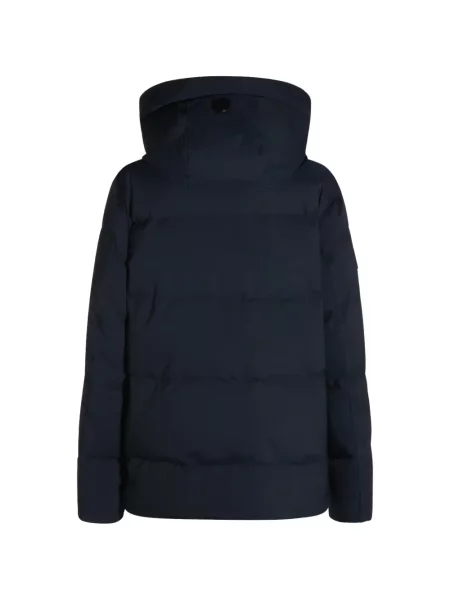 Palton Mackage cu glugă albastru