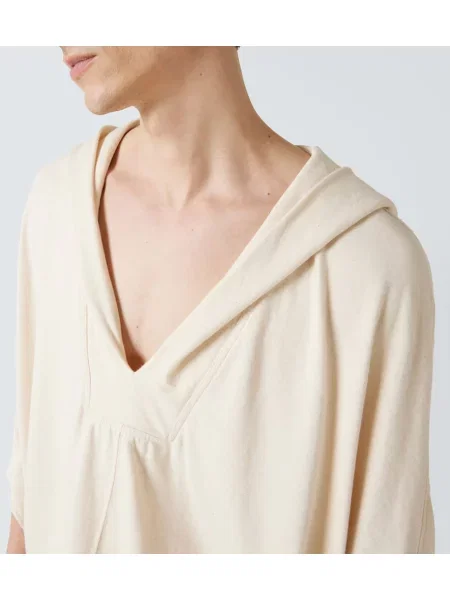 Cămașă Rick Owens cu glugă bej