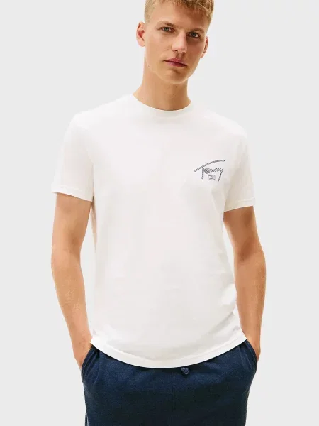 Футболка Tommy Jeans белая