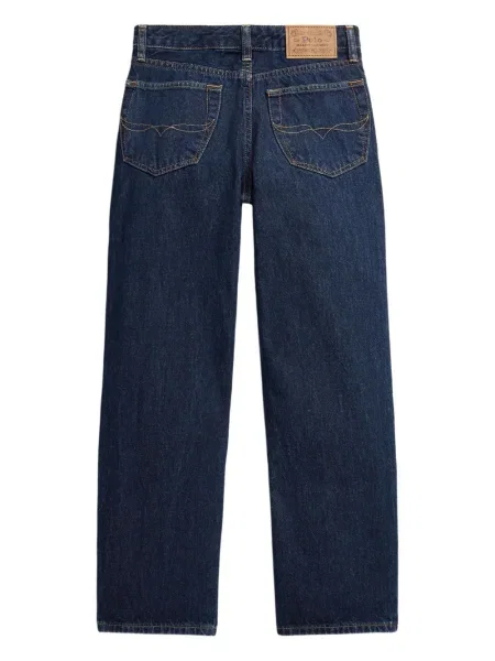 Tiesūs džinsai Polo Ralph Lauren mėlyna
