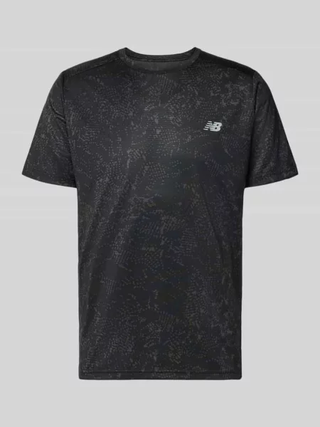 T-shirt z nadrukiem z logo model ESSENTIAL' New Balance