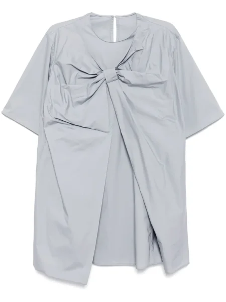 Rochie Jnby cu funde de costum albastru