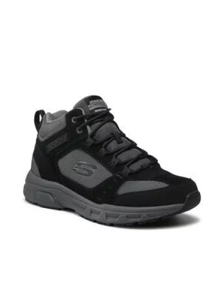 Trekkingové kozačky Skechers černé