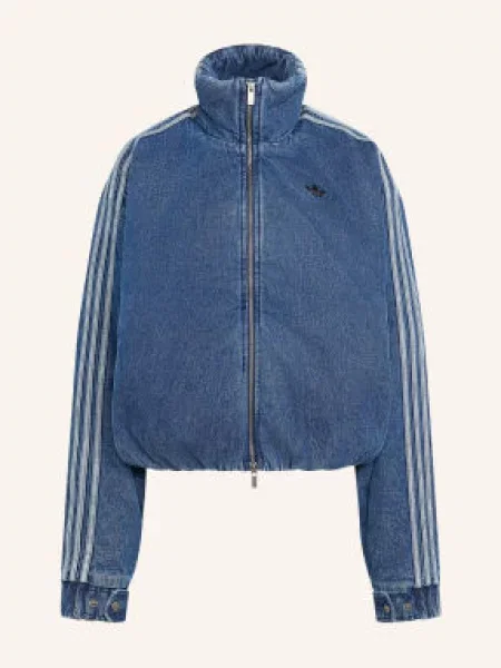 Adidas Originals Džínová Bunda Firebird modrá
