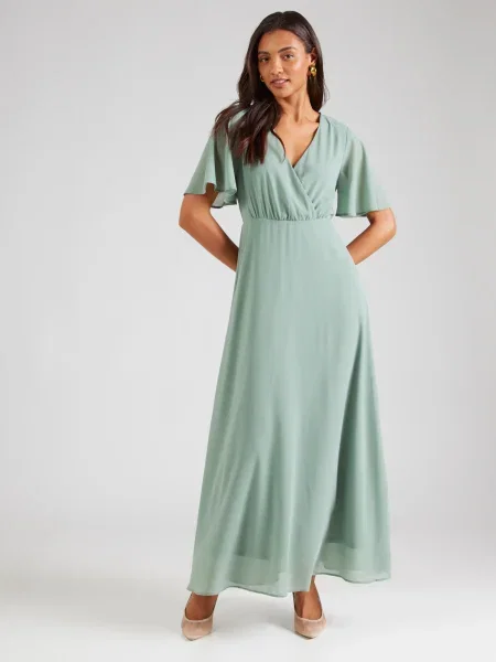 ONLY Rochie de seară ONLSTAR pastel verde