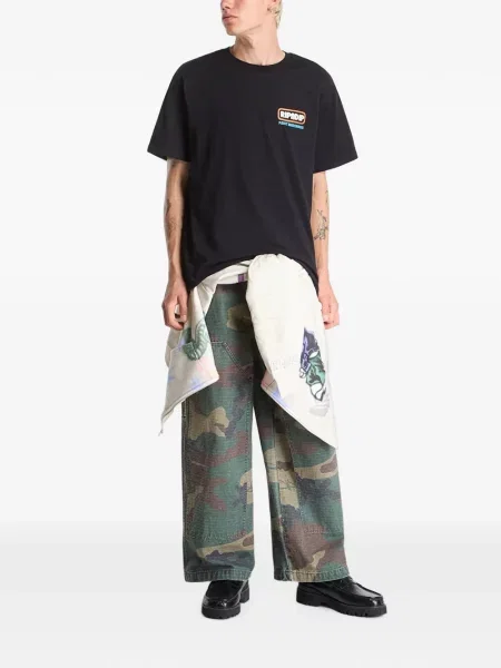 Tricou Ripndip cu imagine negru