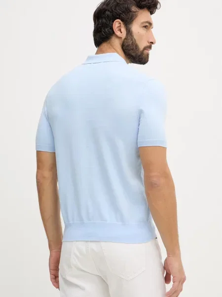 Polo Ralph Lauren пуловер с къси ръкави мъжки от синьо