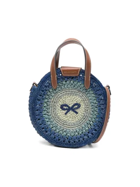 Torebka Anya Hindmarch niebieska