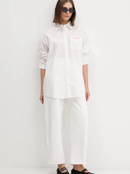 Tommy Jeans srajčna bluza bež