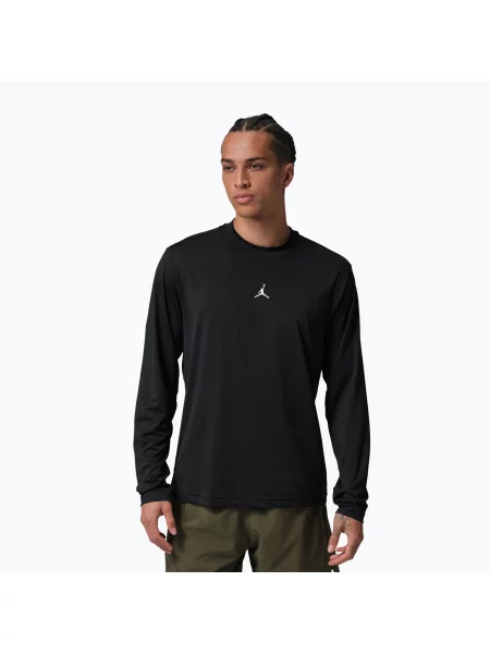 Tricou cu mânecă lungă Nike negru