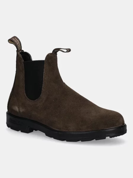 Blundstone botine din piele întoarsă maro