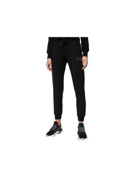 Spodnie dresowe Ea7 Emporio Armani czarne