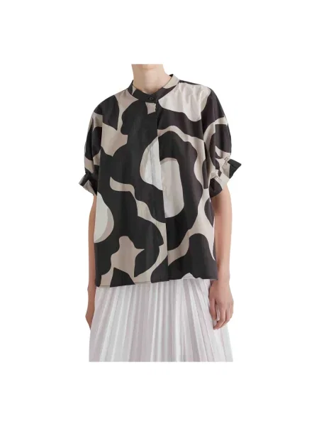 Wielobarwność bluzka Meimeij