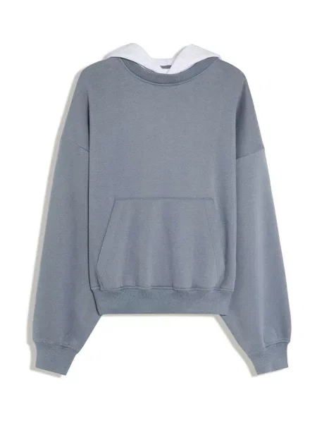 Palton Bershka gri