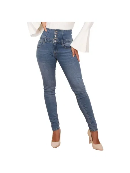 Blugi La Modeuse albastru