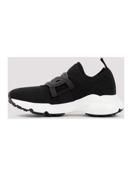 Sneakersy Tod's skórzane czarne