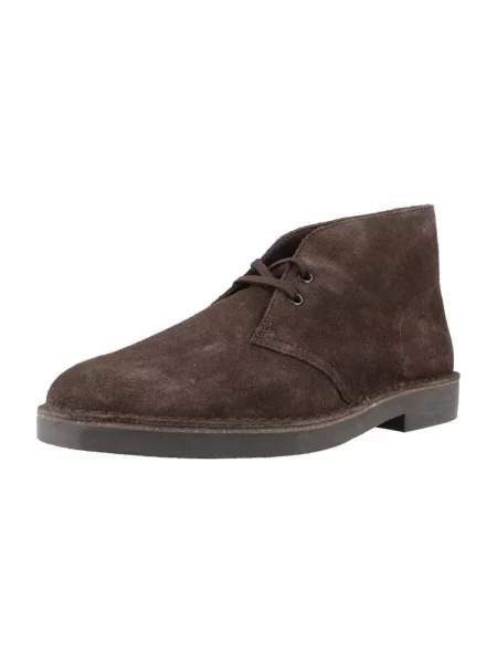 Púštne členkové topánky Clarks hnedá