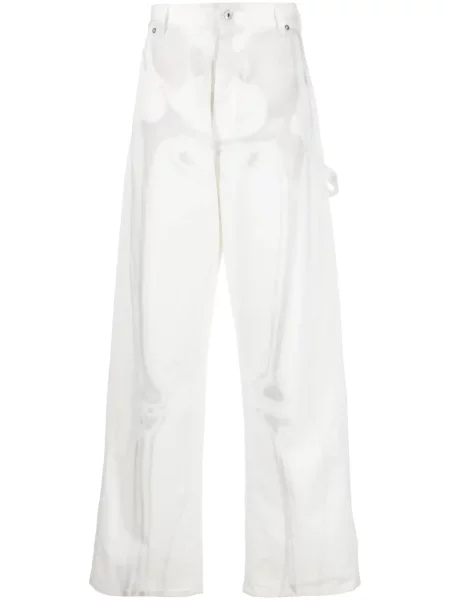 Traperice Off-white s printom bijela