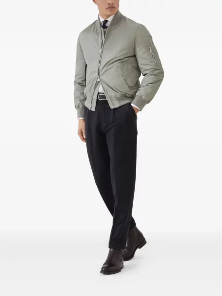 Pulover Brunello Cucinelli gri