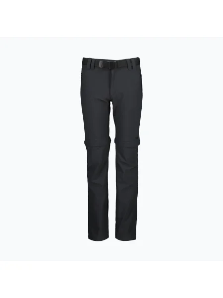 CMP Детски панталон за трекинг Zip Off сив