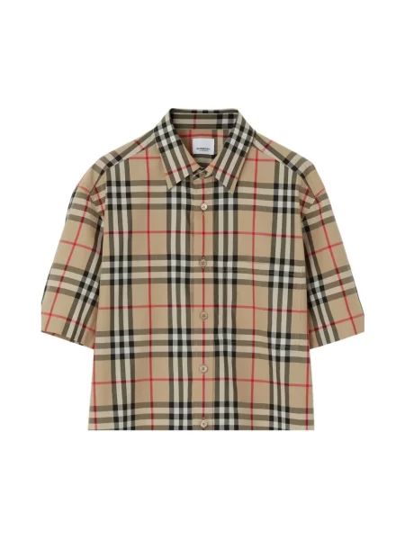 Koszula Burberry beżowa