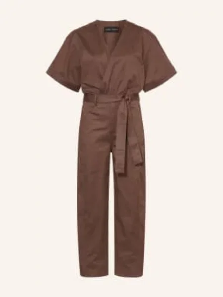 Inwear Overal Gabbyiw Se Zavinováním hnědá