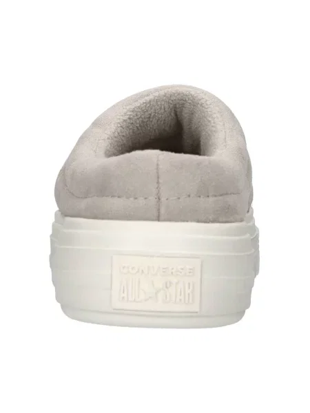 Klapki mules Converse zamszowe szare