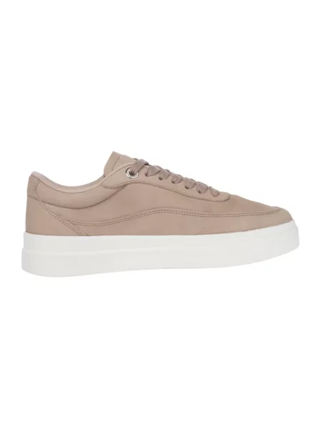 Sneakersy Tommy Hilfiger skórzane beżowe