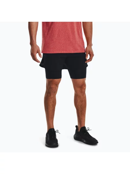 Under Armour Tréninkové Šortky Peak Woven černá