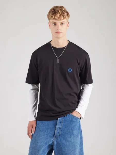 Hugo Blue Tricou Niley | negru
