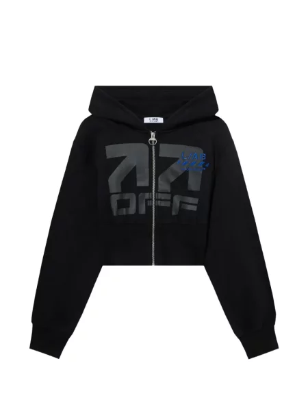 Mikina s kapucňou L/ab C/o Off-white biela