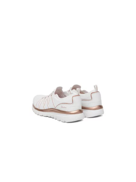 SKECHERS Slip On tenisice GRACEFUL PURECRUSH bakrena bijela