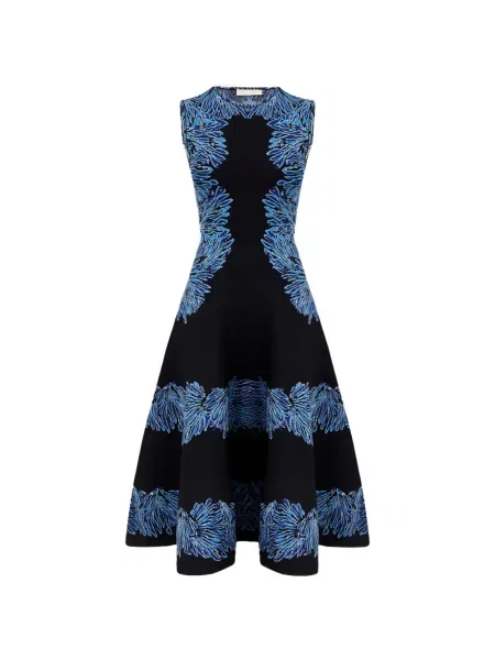 Rochie midi Ulla Johnson fără mâneci negru