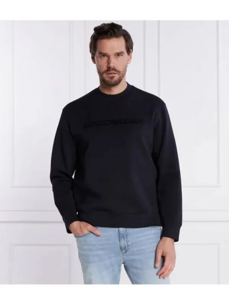 Emporio Armani Hanorac | Comfort fit negru