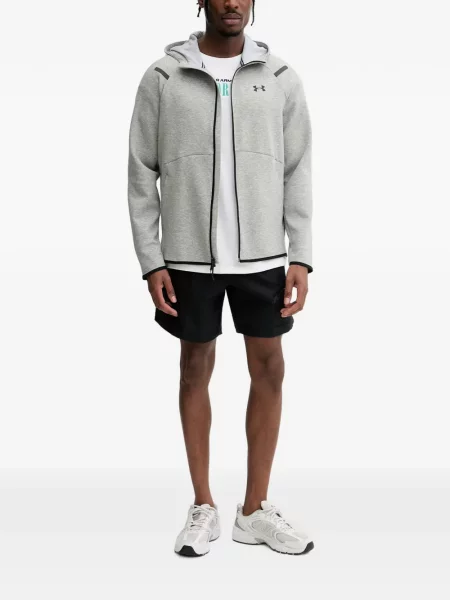 Hanorac cu glugă Under Armour cu imagine gri