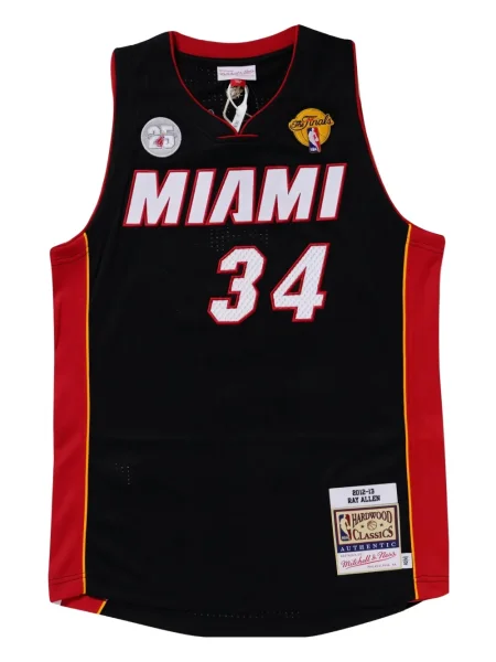 Cămașă Mitchell & Ness din jerseu negru